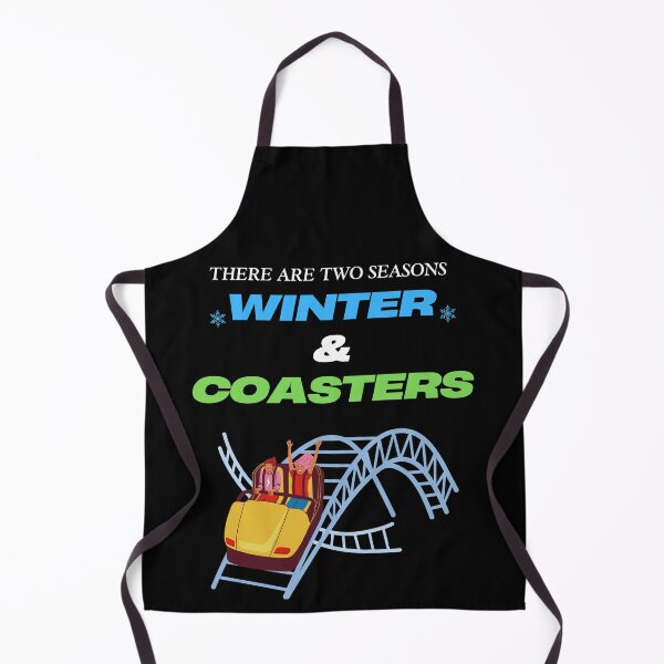 Aperçu de l'œuvre Il y a deux saisons, l'hiver et les montagnes russes - Couleur créée et vendue par Coaster Culture Industries.