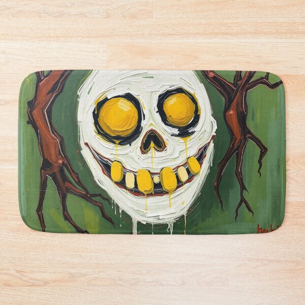 Item preview, Ghost Face, Abstract Art, Oil Painting, Weird designed and sold by Burn-Ego.