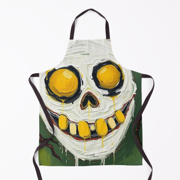 Item preview, Ghost Face, Abstract Art, Oil Painting, Weird designed and sold by Burn-Ego.