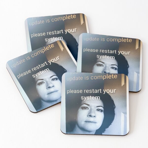 Item preview, Disgruntled Update (distorted) designed and sold by Angiewakamatsu.