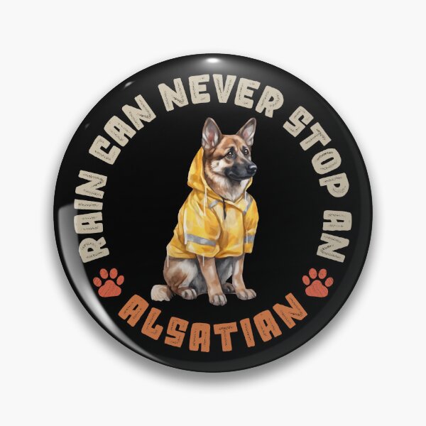 Item preview, Alsatian Raincoat Watercolor Wolf Dog Yellow Trench Coat designed and sold by eclecTEEq.