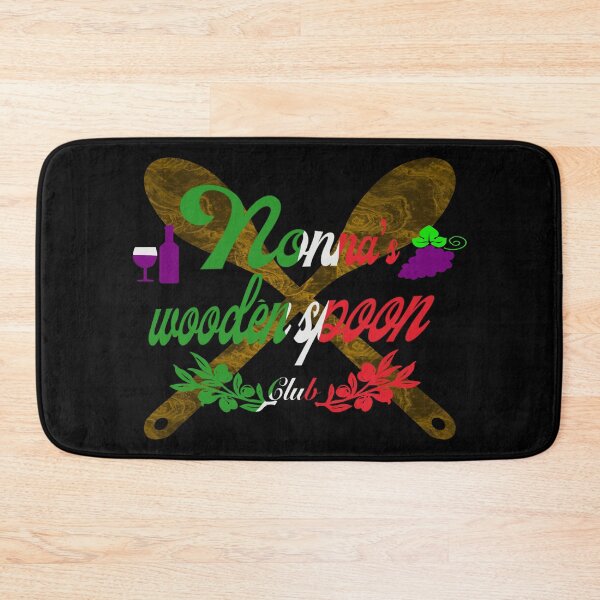Item preview, Nonna’s Wooden Spoon Club | Funny Italian Grandma Cooking & Wine Design designed and sold by Brian Gollob Creative Art.