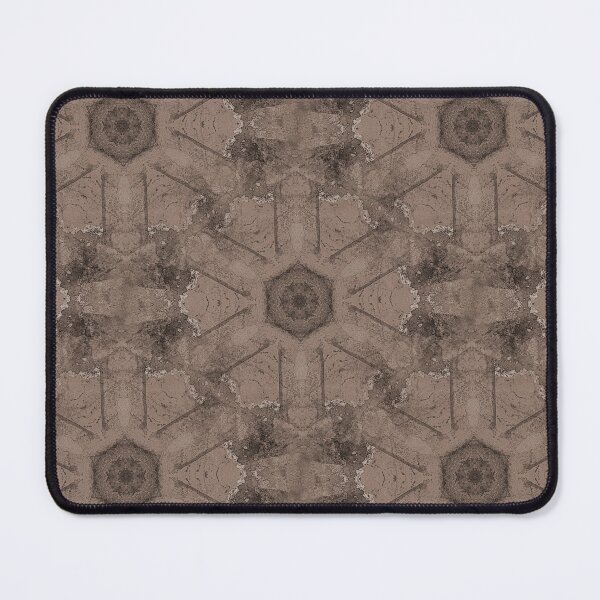 Item preview, Rustic Floral Pattern in Monochromatic Brown designed and sold by Artistestella.