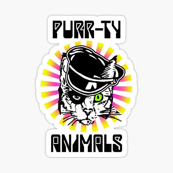 Turbonegro purr-ty animals Sticker