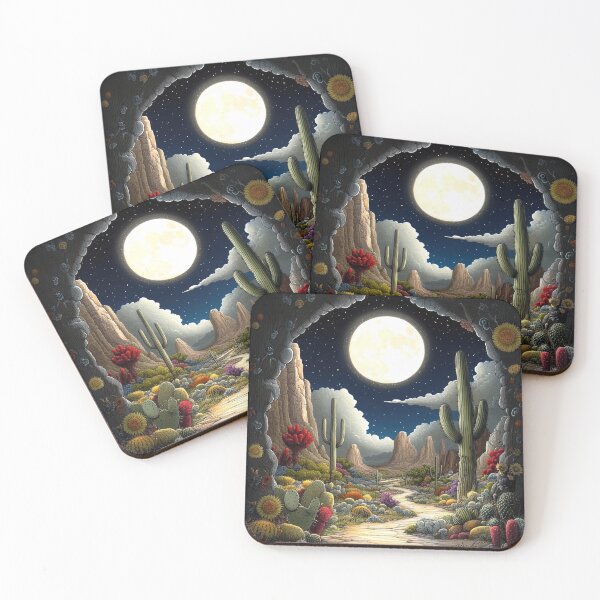 Item preview,  Lunar Bloom Desert designed and sold by bloorose.