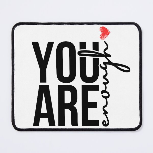 Item preview, Afirmación positiva "Eres suficiente" designed and sold by Double7Designs.