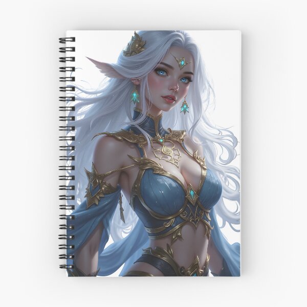 Item preview, Ethereal Elven Queen – Fantasy Digital Art designed and sold by PCGDrawing.