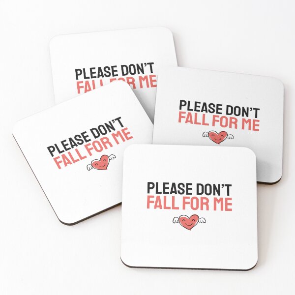 Item preview, Please don't fall for me couple love emotional stickers designed and sold by LETSTRIP.