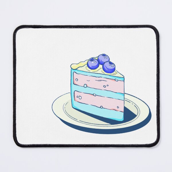 Item preview, Blueberry Cake Slice designed and sold by morimist.