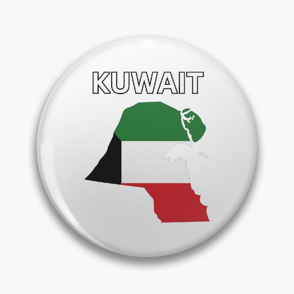 Item preview, Kuwait Flag Map Design designed and sold by atomstartup.