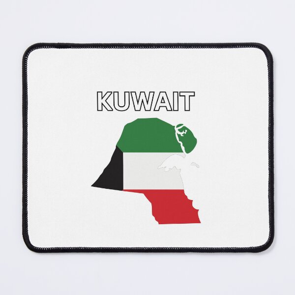 Item preview, Kuwait Flag Map Design designed and sold by atomstartup.