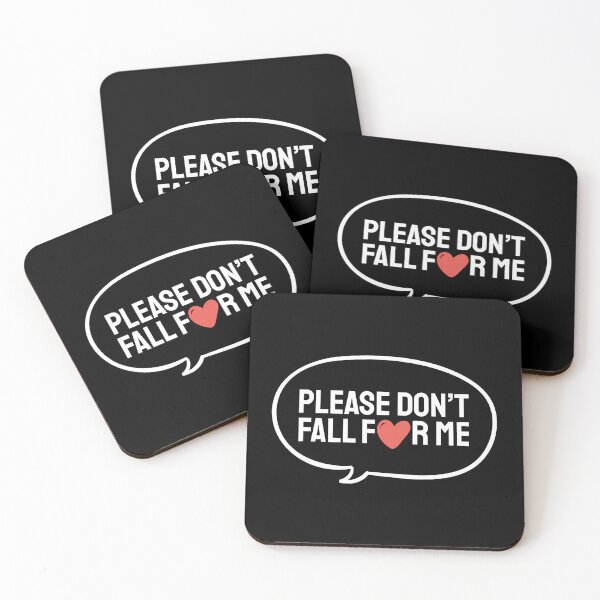 Item preview, Please don't fall for me couple love emotional affection designed and sold by LETSTRIP.
