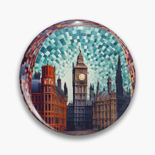 Item preview, Surrealism  London Big Ben, cubism like designed and sold by Coolparrotgirl.