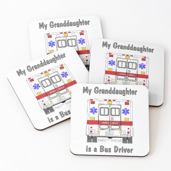 Item preview, My Granddaughter is a Bus Driver designed and sold by RoseBloodCat.