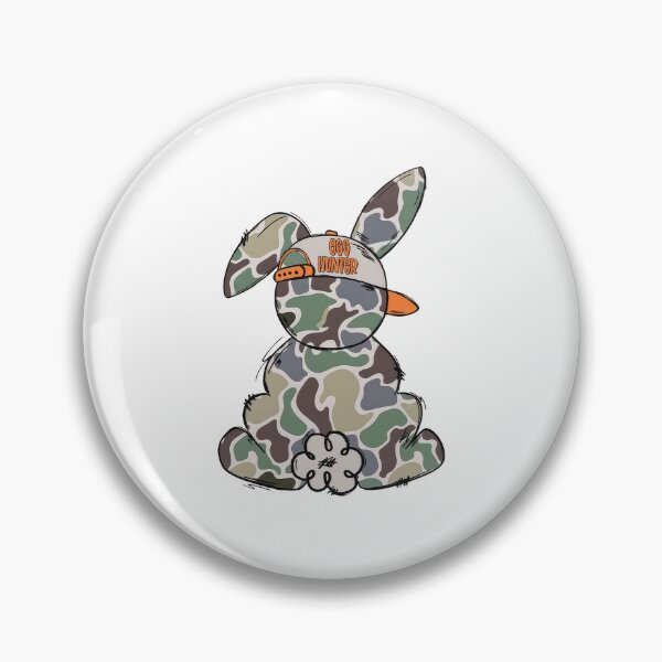 Item preview, Egg Hunter Bunny Camo Easter Rabbit designed and sold by JoelFox165.