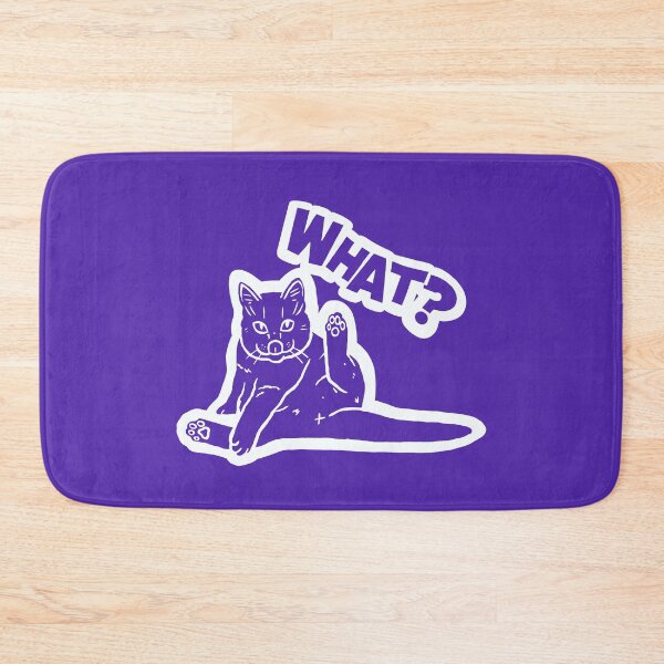 Item preview, Cat lick butt - What? designed and sold by FunnehGacha.
