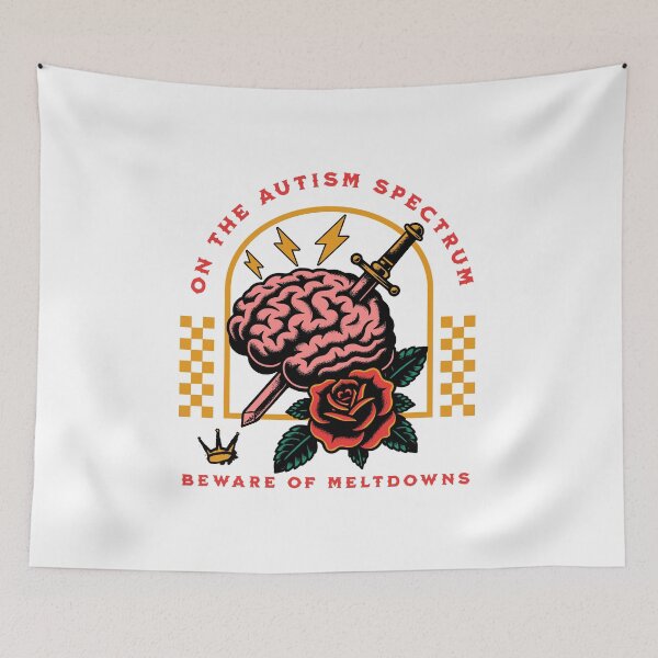 Item preview, On the Autism Spectrum designed and sold by LiunaticFringe.
