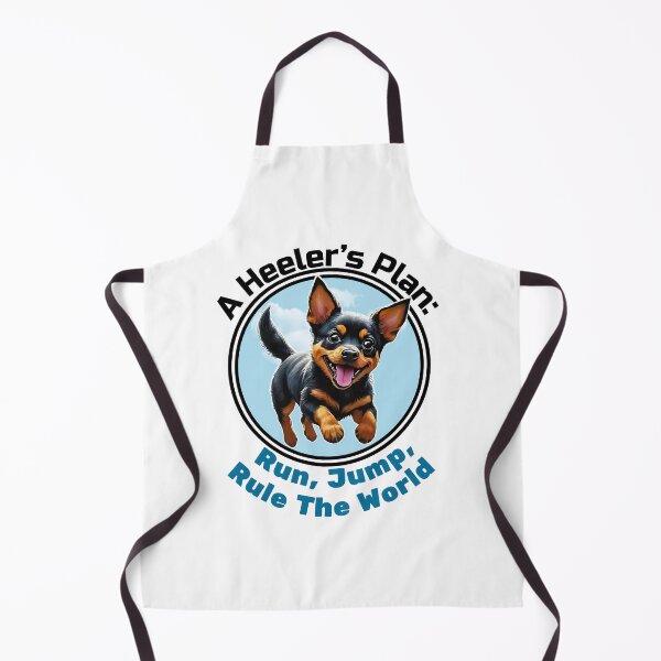Aperçu de l'œuvre T-shirt pour chien Lancashire Heeler Plan de Heeler pour le propriétaire de Heeler créée et vendue par SaavedraDesign.