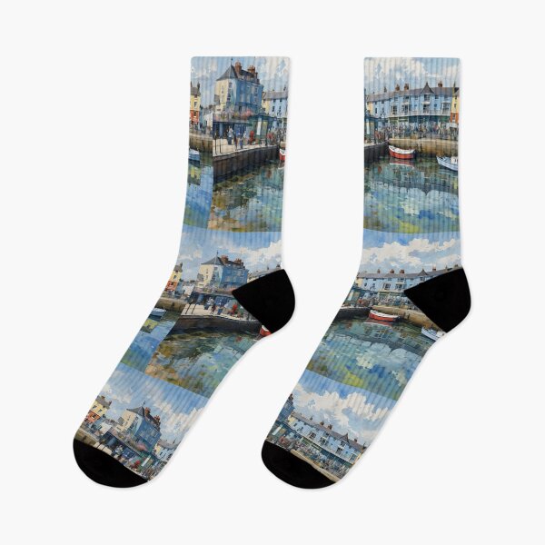 Item preview, Seaside town in England designed and sold by Coolparrotgirl.