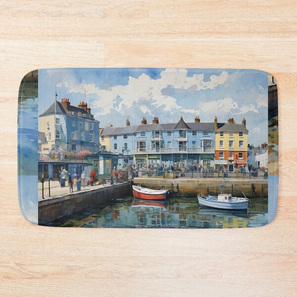 Item preview, Seaside town in England designed and sold by Coolparrotgirl.