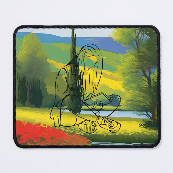 Item preview, Transparent Woman Studying Nature designed and sold by Ciervo Primavera.