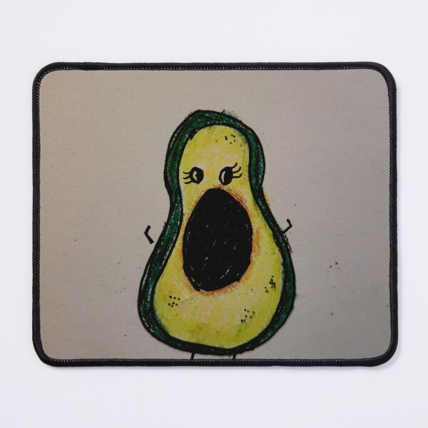 Item preview, Avocado cartoon drawing designed and sold by Raineylanes.