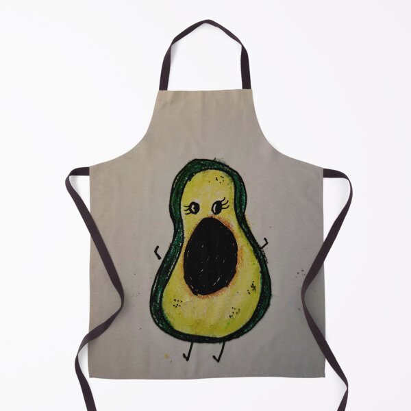 Item preview, Avocado cartoon drawing designed and sold by Raineylanes.