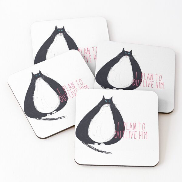 Item preview, Black Cat Death Quotes designed and sold by Julie Woolfolk.
