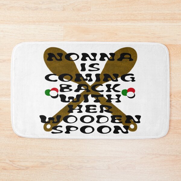 Item preview, Nonna Is Coming Back With Her Wooden Spoon | Funny Italian Grandma Gift designed and sold by Brian Gollob Creative Art.