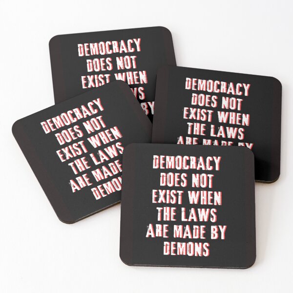 Item preview, DO WE LIVE IN A DEMOCRACY? designed and sold by AMERICANA APPAREL.
