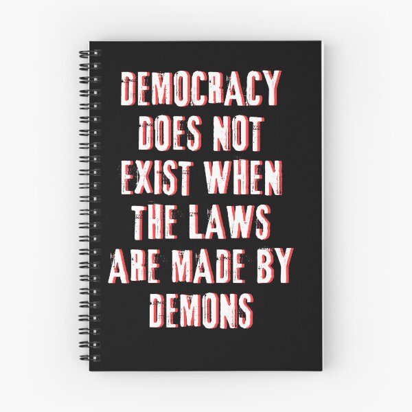 Item preview, DO WE LIVE IN A DEMOCRACY? designed and sold by AMERICANA APPAREL.