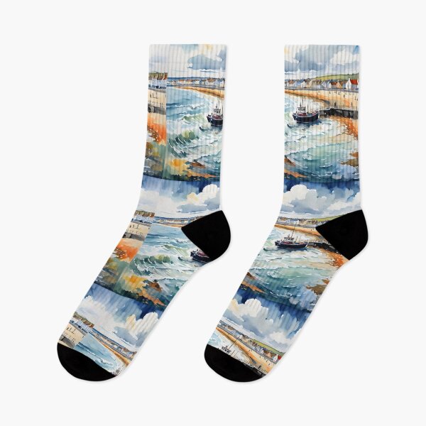 Item preview, Seaside town in England designed and sold by Coolparrotgirl.