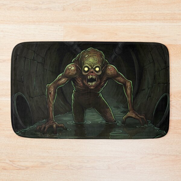 Item preview, Horror Sewer Creature with Glowing Eyes designed and sold by RiklawDesigns.