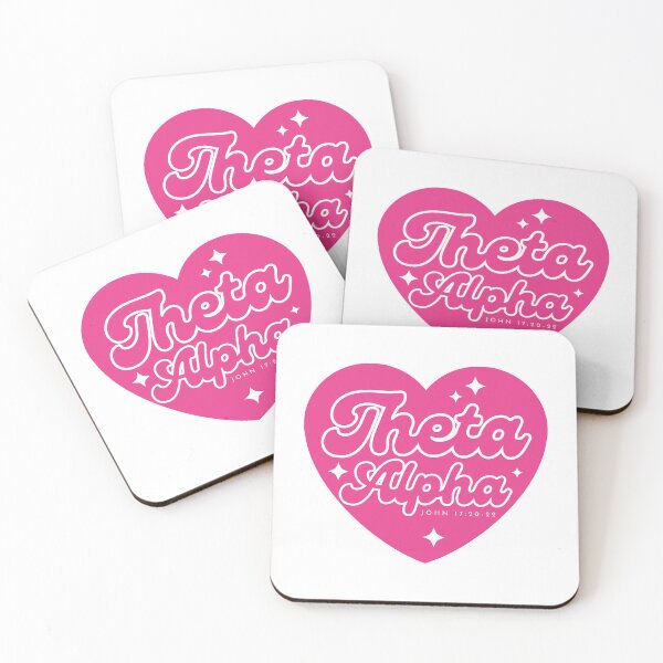Item preview, Theta Alpha Heart in Pink designed and sold by hannahbsavv.