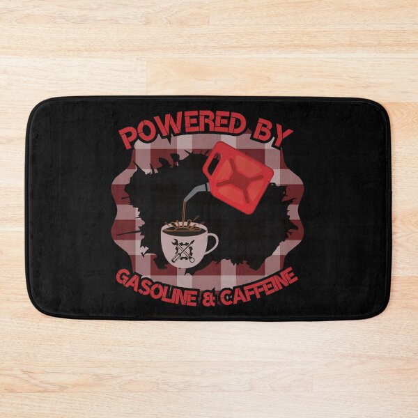 Item preview, Powered By Gasoline And Caffeine designed and sold by Zeemazoo.
