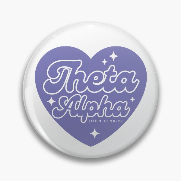 Item preview, Theta Alpha Heart in Purple designed and sold by hannahbsavv.