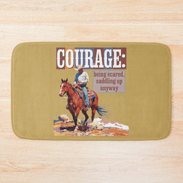 Item preview, COURAGE: Being Scared, Saddling Up Anyway designed and sold by No1Equestrian.