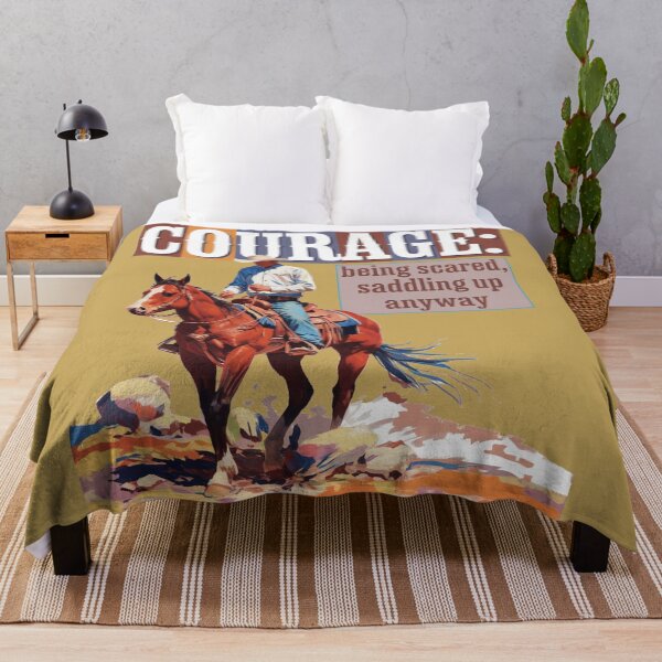 Item preview, COURAGE: Being Scared, Saddling Up Anyway designed and sold by No1Equestrian.