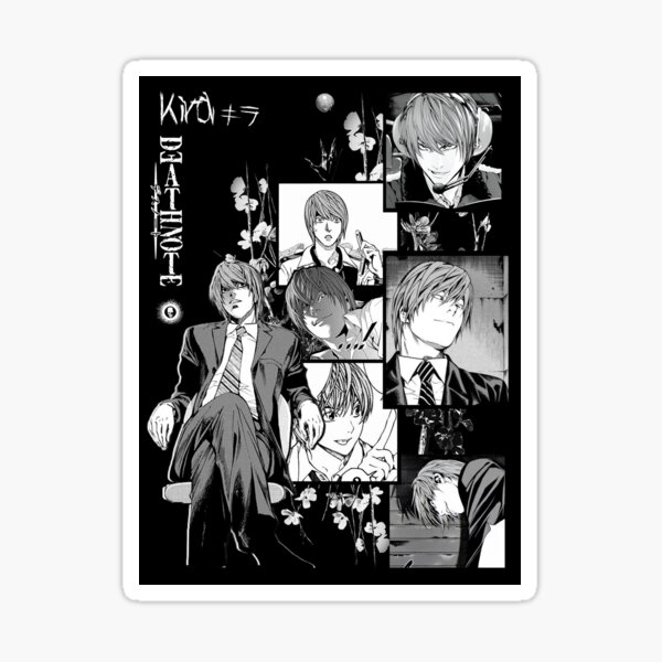 Item preview, Kira - Light Yagami - Death Note designed and sold by Dooby's Bizarre .