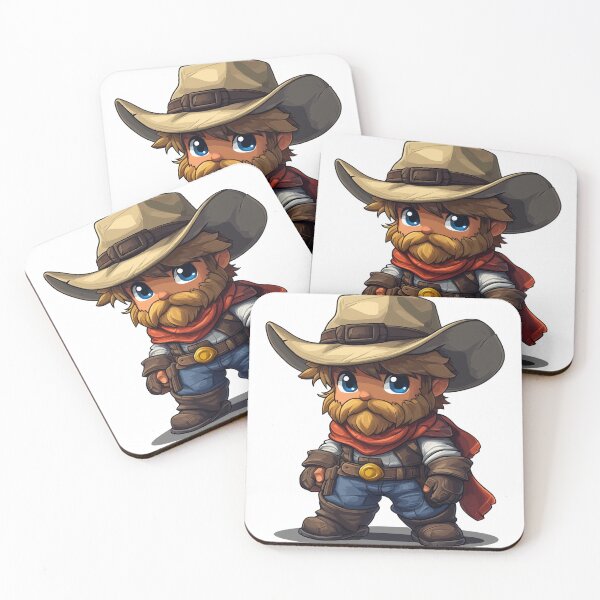 Item preview, Chibi Cowboy – The Brave Western Adventurer designed and sold by wixzz.