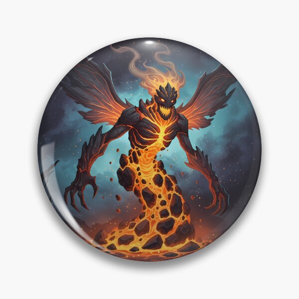 Item preview, Volcanic Fury - Cherufe Unleashed designed and sold by RiklawDesigns.
