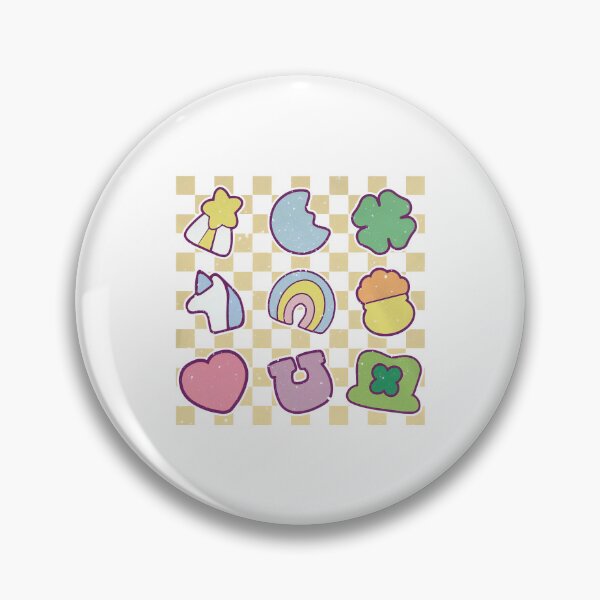 Item preview, Checkered Lucky Charms St. Patrick’s Day Kawaii Cute Pastel  designed and sold by JoelFox165.
