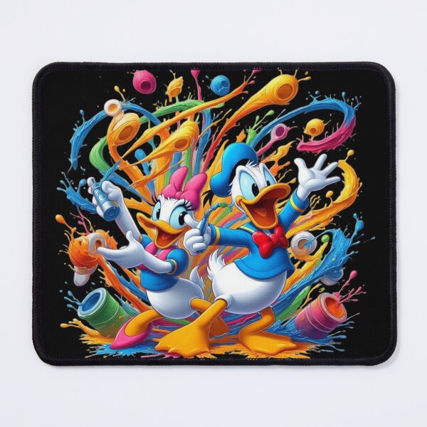Item preview, Donald & Daisy Duck - Color Splash Chaos designed and sold by Mamokhy.