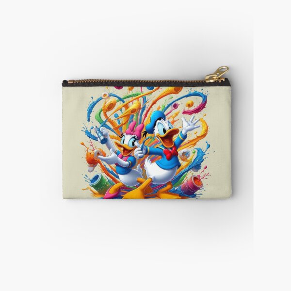 Artikelvorschau, Donald & Daisy Duck – Farbspritzer-Chaos entworfen und verkauft von Mamokhy.