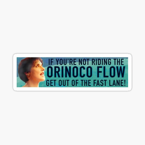 Enya Orinoco Flow bumper sticker Sticker