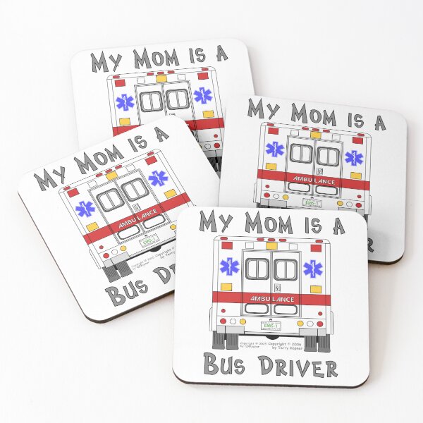 Item preview, My Mom is a Bus Driver designed and sold by RoseBloodCat.