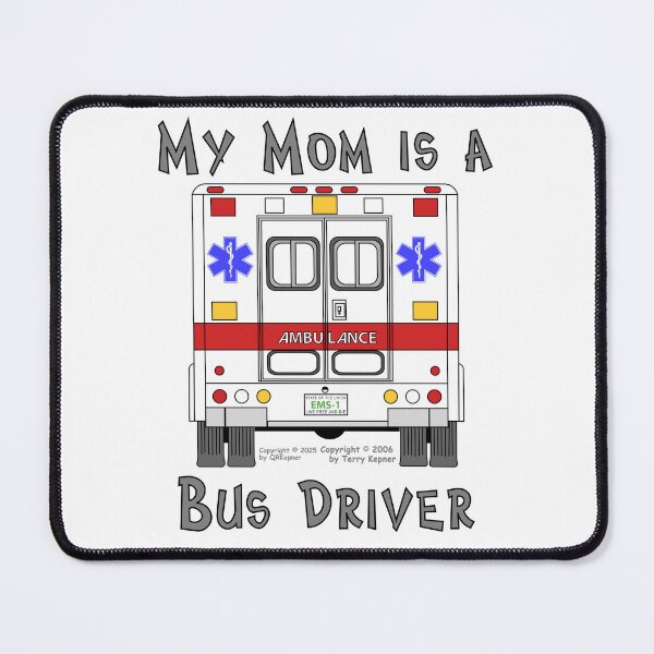 Item preview, My Mom is a Bus Driver designed and sold by RoseBloodCat.