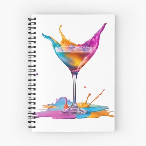Item preview, Splash Cocktail Martini Beverage Art designed and sold by Shakesipserve.