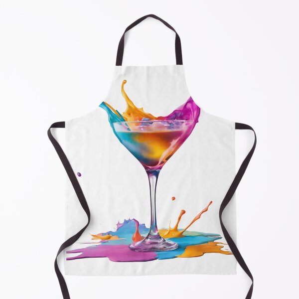 Item preview, Splash Cocktail Martini Beverage Art designed and sold by Shakesipserve.