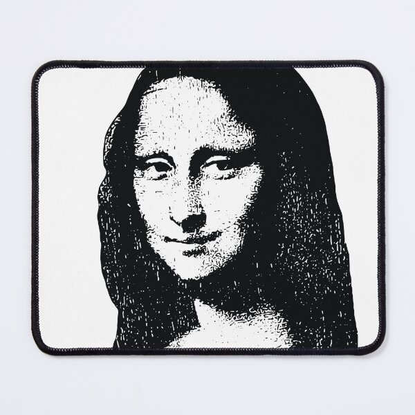 Item preview, Mona Lisa Unvieled Bold Black & White Bust - Own the Iconic Figure designed and sold by pelagio.